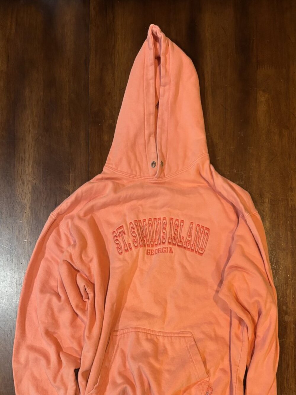 Pacific & Co. St. Simons Island Coral Souvenir Pullover Sweatshirt Size M